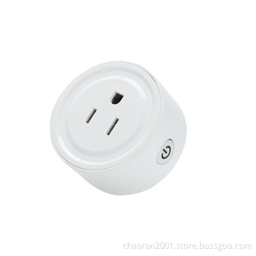 Smart Home Mini Socket Wifi Outlet 10a Compatible With Alexa Google Assistant Voice Control Smart Plugs Usa Wifi